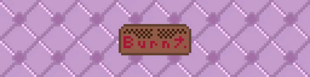 Portada de B u r n t