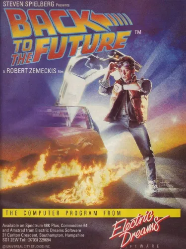 Portada de Back to the Future