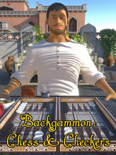 Portada de Backgammon, Chess & Checkers