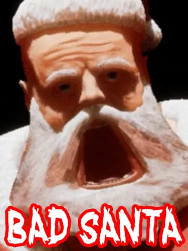 Portada oficial del videojuego Bad Santa