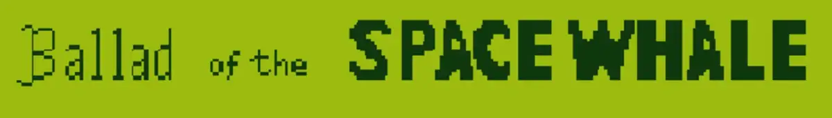 Portada de Ballad of the Space Whale