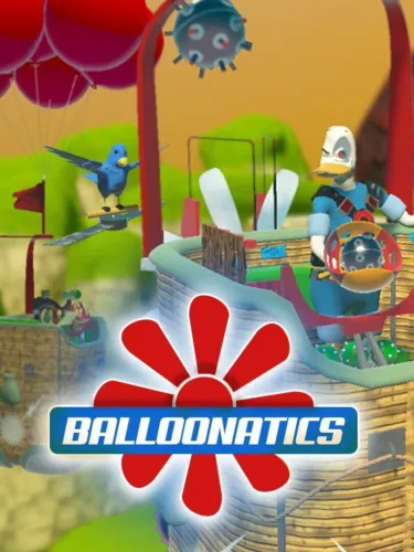 Portada oficial del videojuego Balloonatics