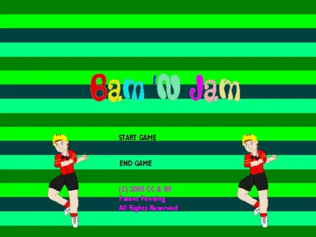 Portada oficial del videojuego Bam ‘N Jam