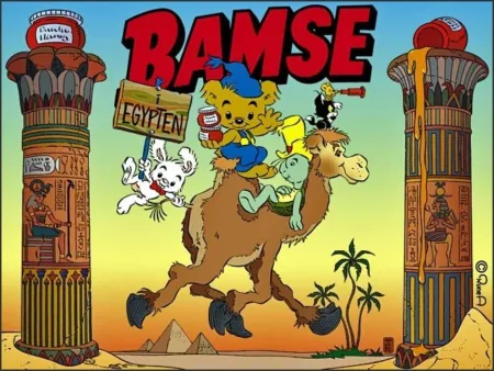 Portada de Bamse i Egypten
