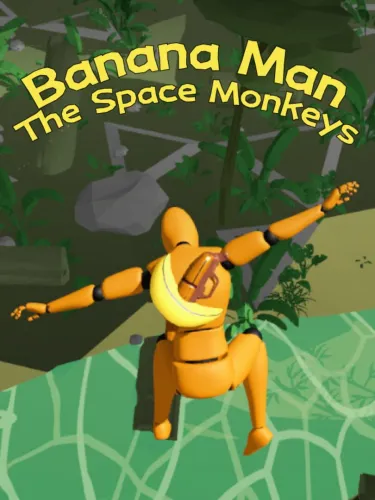 Portada de Banana Man: The Space Monkeys