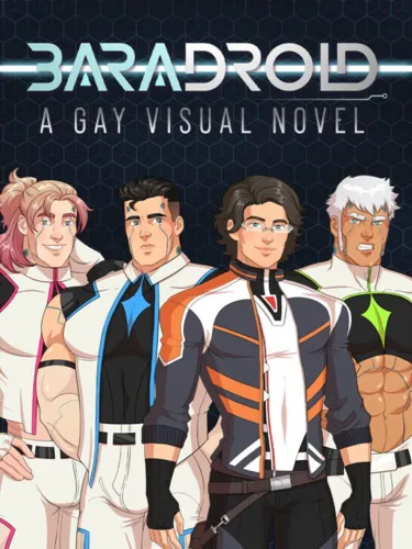 Portada de Baradroid: A Gay Visual Novel