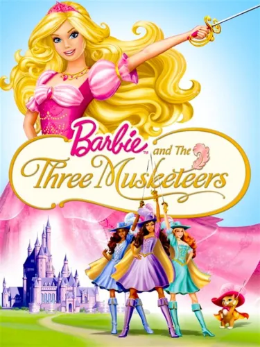 Portada de Barbie and the Three Musketeers