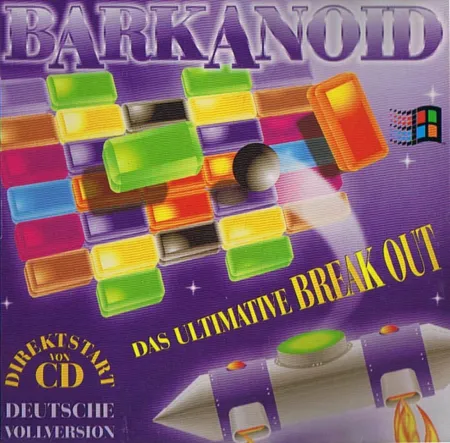 Portada oficial del videojuego Barkanoid