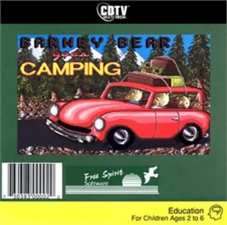 Portada de Barney Bear Goes Camping