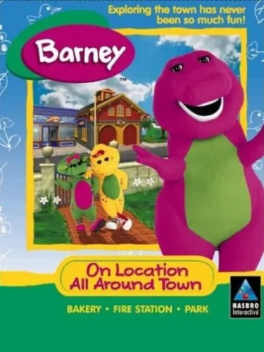 Portada de Barney: On Location – All Around Town