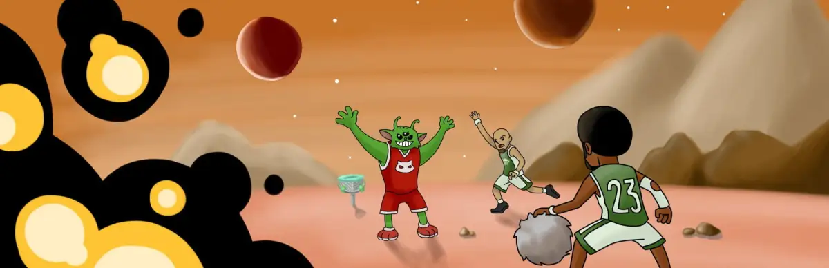 BasCatball Jupiter: Basketball & Cat