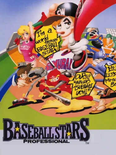 Portada de Baseball Stars Professional