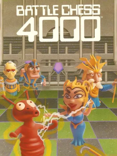 Portada oficial del videojuego Battle Chess 4000