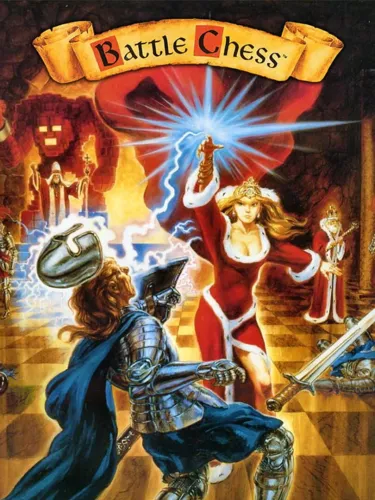 Portada oficial del videojuego Battle Chess