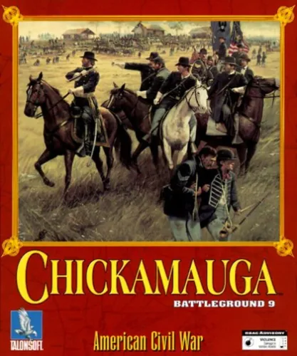 Portada de Battleground 9: Chickamauga