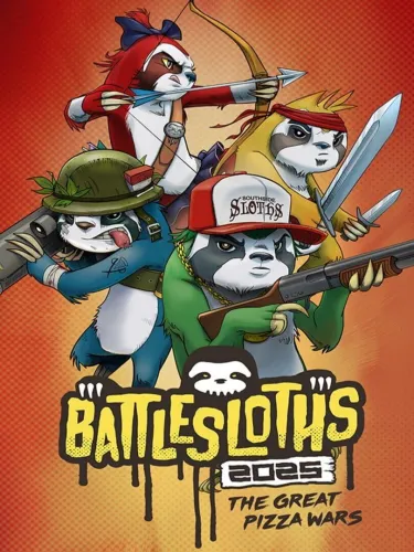 Portada de Battlesloths 2025: The Great Pizza Wars