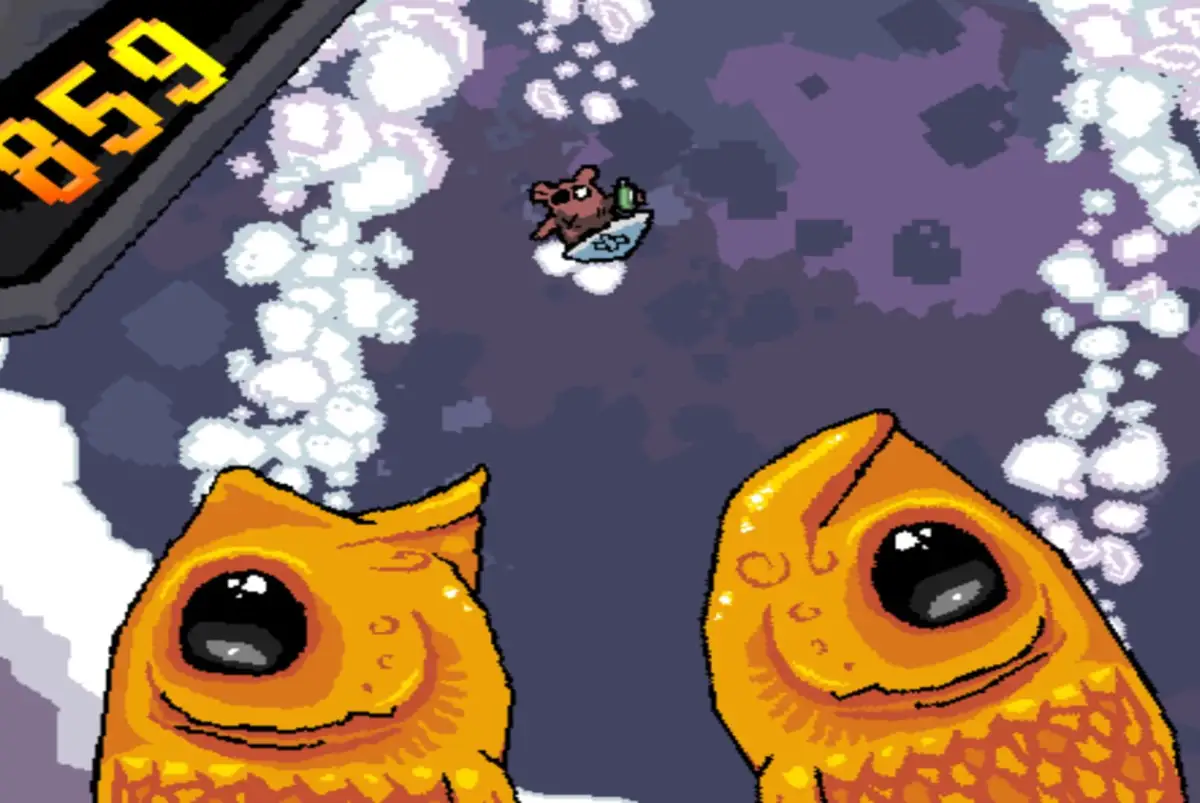 Bear Surfin Mega Wave