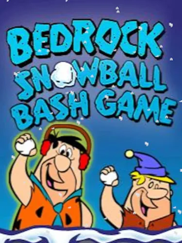 Portada de Bedrock Snowball Bash Game