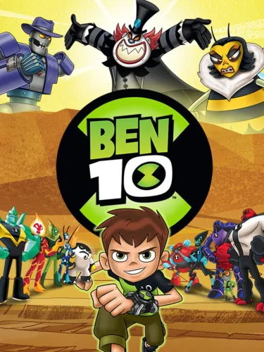 Portada oficial del videojuego Ben 10