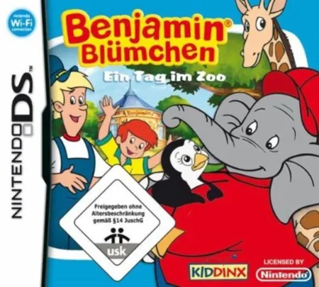 Portada de Benjamin Blumchen: Ein Tag im Zoo