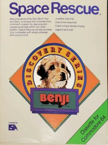 Portada de Benji: Space Rescue