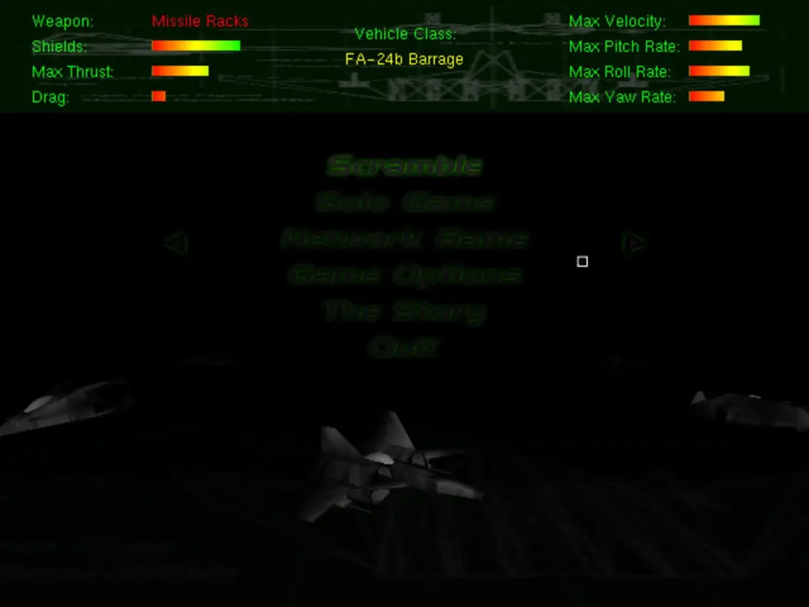 BFRIS Zero Gravity Fighter Combat