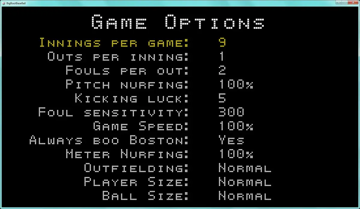 Portada de Big Boot Baseball