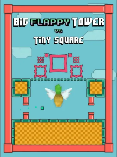 Portada de Big Flappy Tower vs. Tiny Square