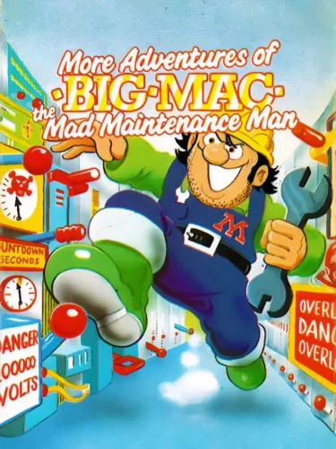 Portada de Big Mac: The Mad Maintenance Man
