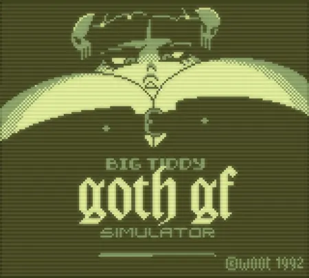 Portada de Big Tiddy Goth GF Simulator