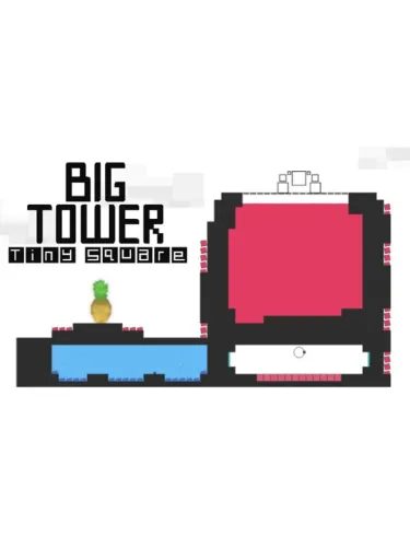 Portada oficial del videojuego Big Tower Tiny Square