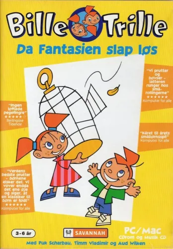Portada de Bille & Trille: Da Fantasien slap løs