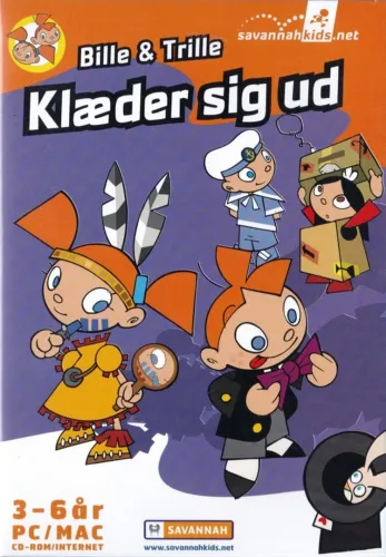 Portada de Bille & Trille: Klæder sig ud