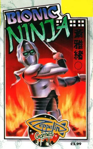 Portada oficial del videojuego Bionic Ninja