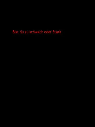 Portada de Bist du zu schwach oder Stark