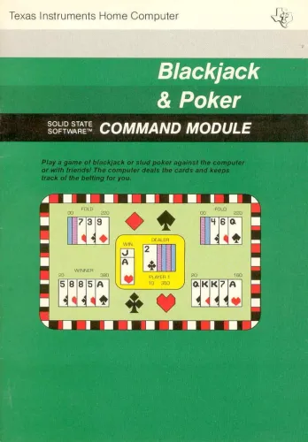 Portada de Blackjack and Poker