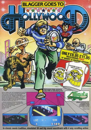 Portada de Blagger Goes to Hollywood