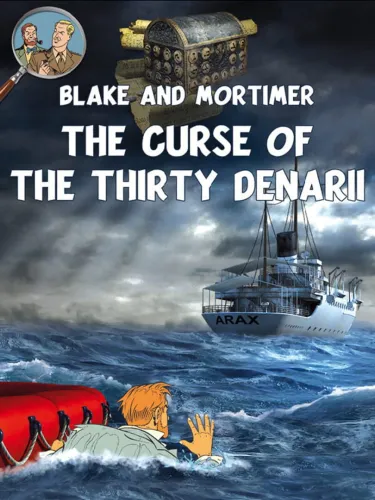 Portada de Blake and Mortimer: The Curse of the Thirty Denarii