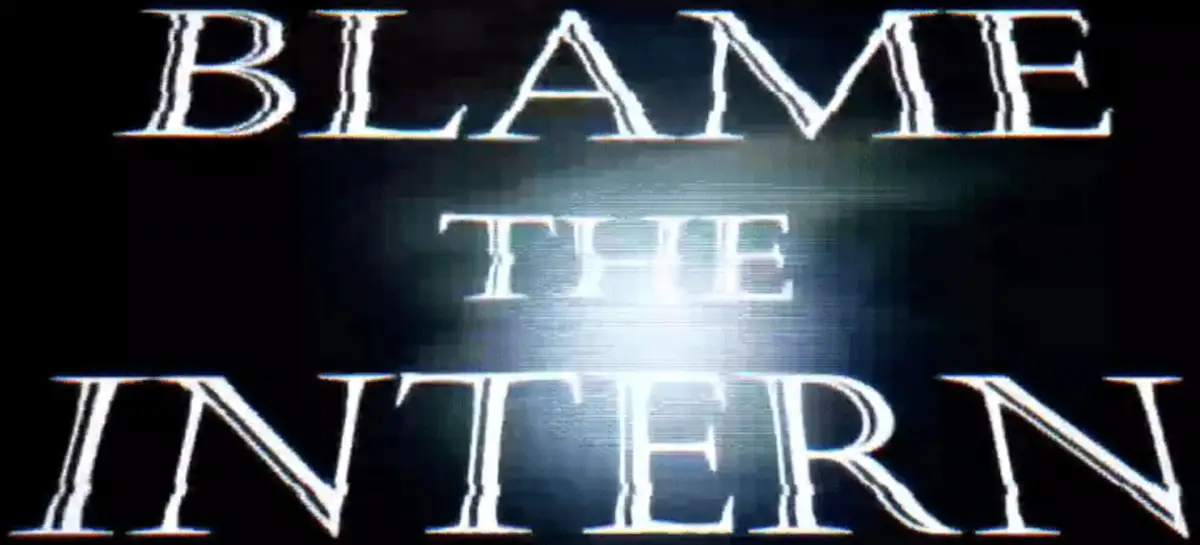 Portada de Blame the Intern