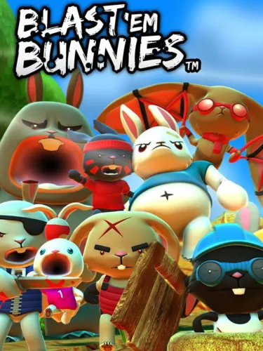 Portada de Blast ‘Em Bunnies