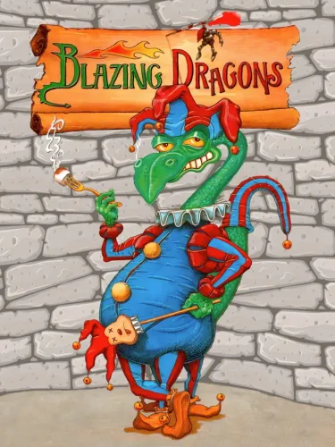 Portada de Blazing Dragons