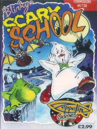 Portada de Blinky’s Scary School