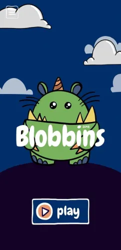 Portada oficial del videojuego Blobbins 2048