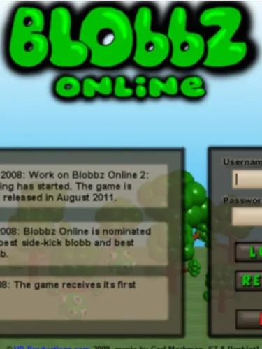 Portada de Blobbz Online