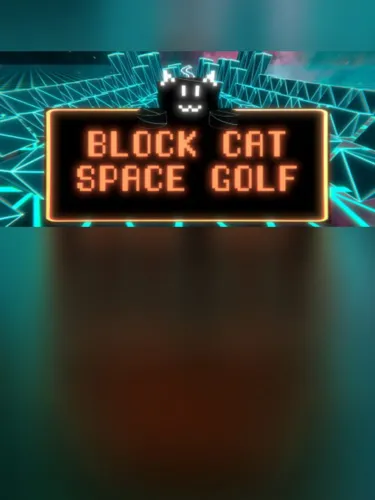 Portada de Block Cat Space Golf