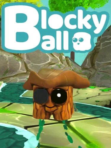 Portada oficial del videojuego Blocky Ball
