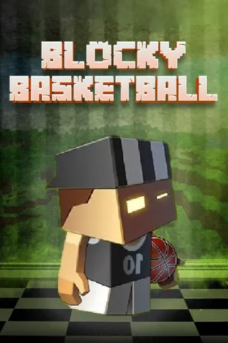Portada de Blocky Basketball