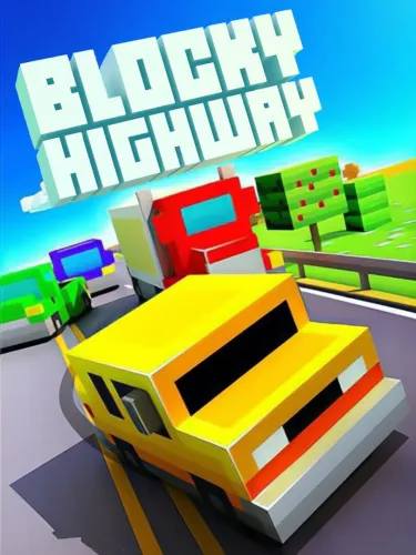 Portada de Blocky Highway
