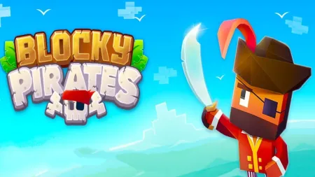 Portada de Blocky Pirates