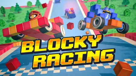 Portada de Blocky Racing